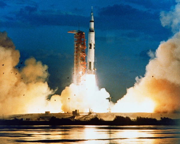 Saturn V launch